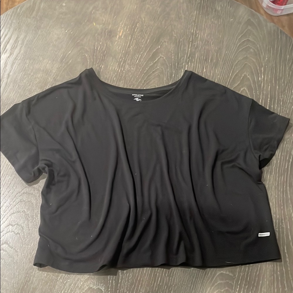 Black Crop Top for Women